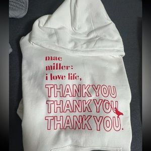 Mac Miller I Love Life XL Hoodie